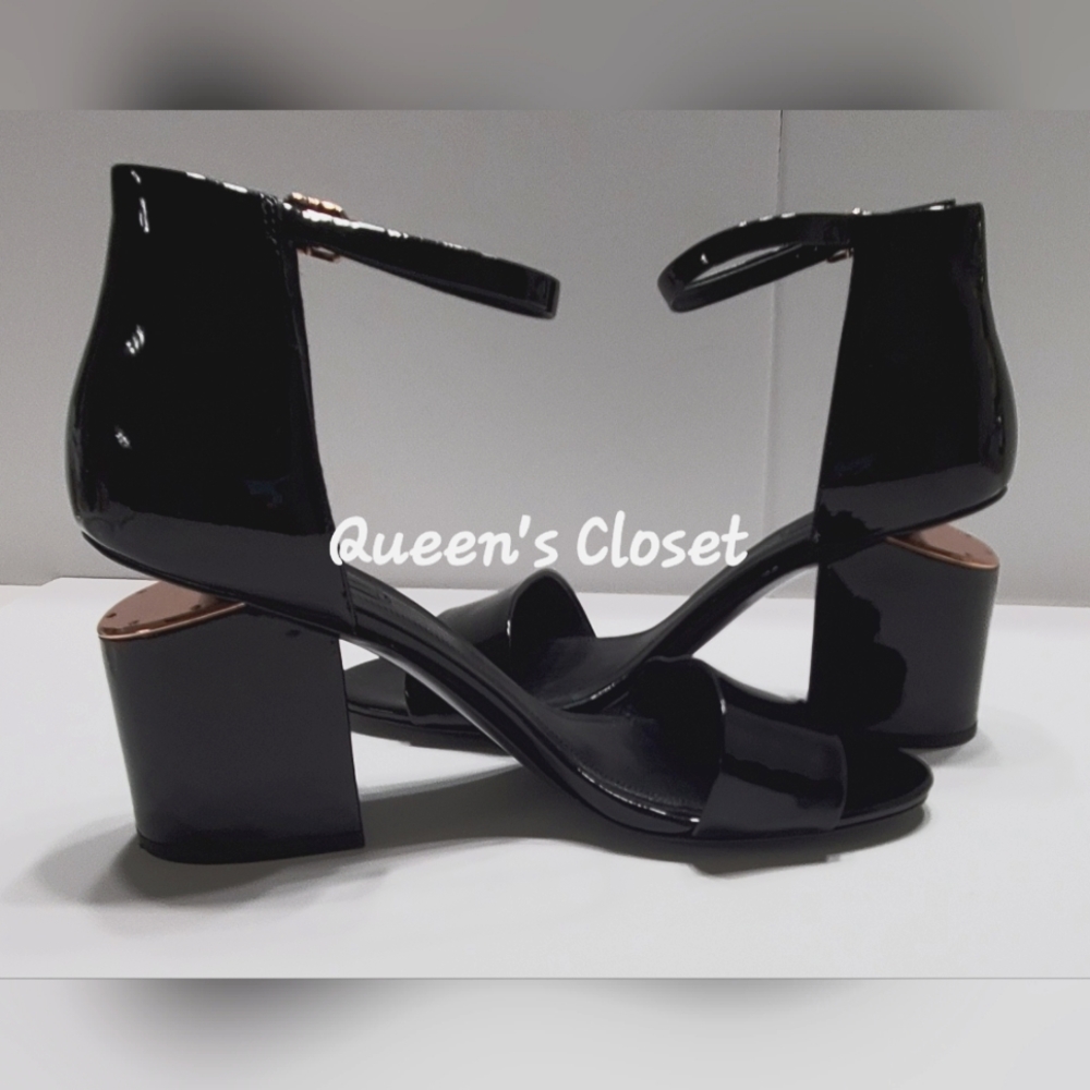 Alexander Wang | Patent Leather Abby Block Heel Sandals